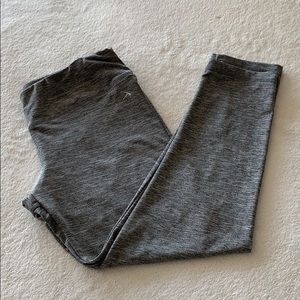 Grey Capri Workout Pants